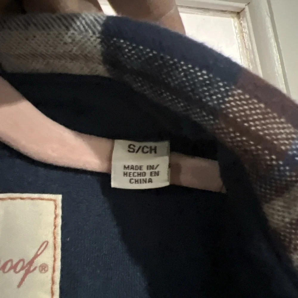 Original Weatherproof SMALL BROWN GRAY 60% Cotton NwT Flannel Jacket Shackleton - Picture 4 of 12